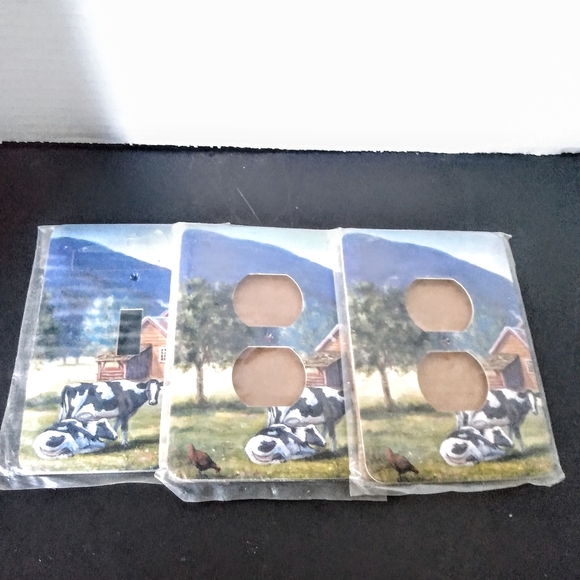 Switchplate Gallery Holstein cows - Picture 4 of 7